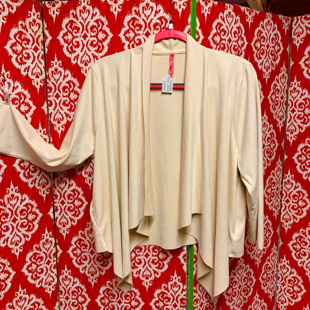 Suedette Crop Jacket